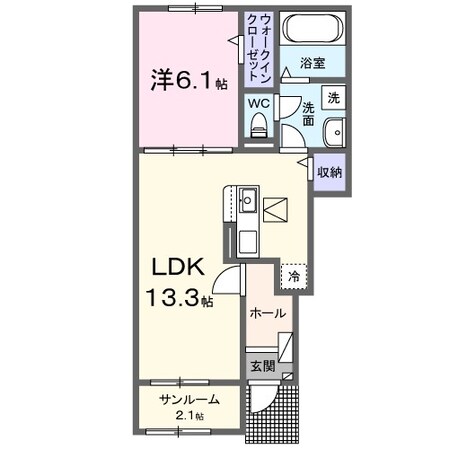 デーアIIIの物件間取画像